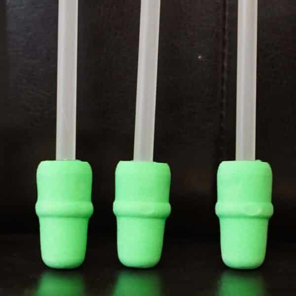 Gilt Foam Tip Breeding Rods